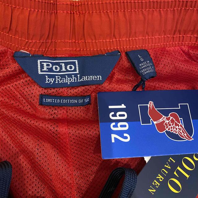 POLO RALPH LAUREN(ポロラルフローレン)のPOLO  TOKYO STADIUM shorts 1992 Lサイズ メンズのパンツ(ショートパンツ)の商品写真