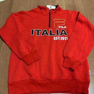 フィラ(FILA)の新品  FILA裏起毛トレーナー 160cm(Tシャツ/カットソー)