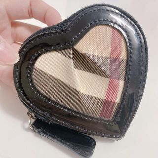 バーバリー(BURBERRY)のBurberry ハート　コインケース(コインケース/小銭入れ)