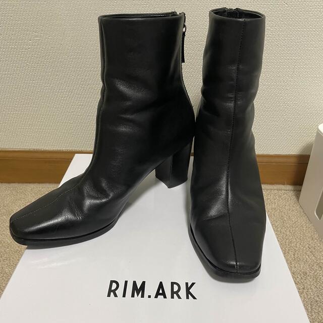 リムアークrimark ミドルヒールブーツ M 23.5cm ブラック | paymentsway.co