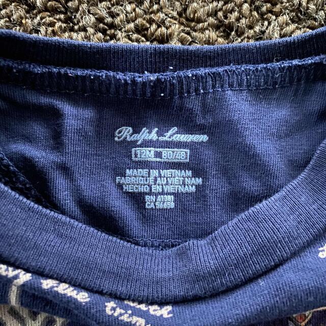 Ralph Lauren(ラルフローレン)のラルフローレン　Tシャツ　80 キッズ/ベビー/マタニティのベビー服(~85cm)(Ｔシャツ)の商品写真