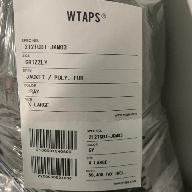 W)taps(ダブルタップス)の新品未使用　WTAPS  GRIZZLY / JACKET グリズリー メンズのジャケット/アウター(ダウンジャケット)の商品写真