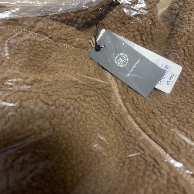 UNDERCOVER(アンダーカバー)のMサイズ GU×UNDERCOVER ボアフリースブルゾン メンズのジャケット/アウター(ブルゾン)の商品写真