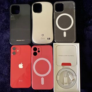 アイフォーン(iPhone)の「美品」iPhone 12 mini64GB（PRODUCT ）simフリー(スマートフォン本体)