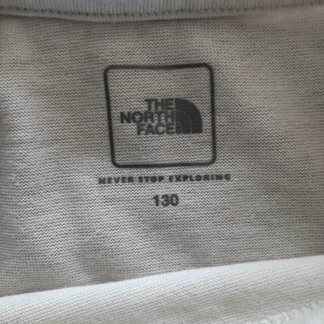 THE NORTH FACE(ザノースフェイス)のノースフェイス THE NORTH FACE   NTJ81631 中古 130 キッズ/ベビー/マタニティのキッズ服男の子用(90cm~)(Tシャツ/カットソー)の商品写真