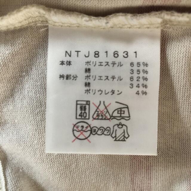 THE NORTH FACE(ザノースフェイス)のノースフェイス THE NORTH FACE   NTJ81631 中古 130 キッズ/ベビー/マタニティのキッズ服男の子用(90cm~)(Tシャツ/カットソー)の商品写真