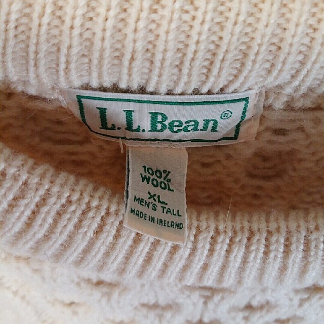 【LL.bean】フィッシャーマンニット☆ケーブルニット セーター 美品 8