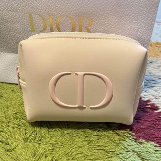 ディオール(Dior)の【美品】Dior ディオール ふわふわポーチ 外箱なし 正規品(ポーチ)