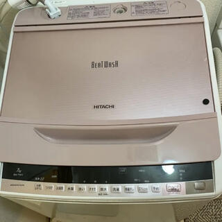 ヒタチ(日立)のHITACHI 全自動洗濯機 BW-7WV(P)(洗濯機)