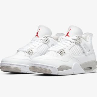 ナイキ(NIKE)のNIKE AIR JORDAN 4 RETRO TECH WHITE 27cm(スニーカー)