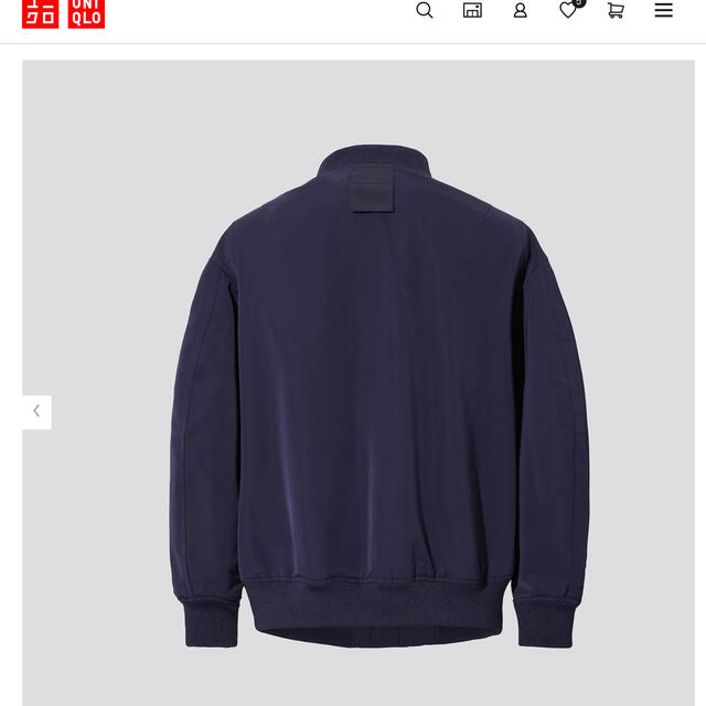 UNIQLO(ユニクロ)のユニクロ　メンズ  上下セット　新品未使用　ネイビーL メンズのトップス(スウェット)の商品写真