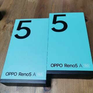 OPPO Reno5 A 新品未使用(スマートフォン本体)