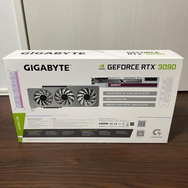 GIGABYTE RTX3090 GV-N3090VISION OC-24GD スマホ/家電/カメラのPC/タブレット(PCパーツ)の商品写真