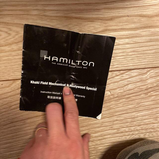 N.HOOLYWOOD(エヌハリウッド)のhamilton✖️nハリウッドこらほ、限定500 メンズの時計(腕時計(アナログ))の商品写真