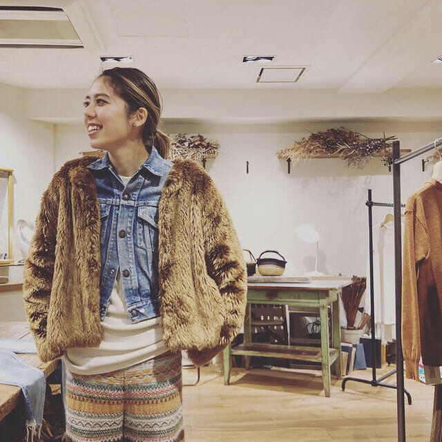 Fabiane Roux(ファビアンルー)の【nowos 】denim jacket  レディースのジャケット/アウター(Gジャン/デニムジャケット)の商品写真