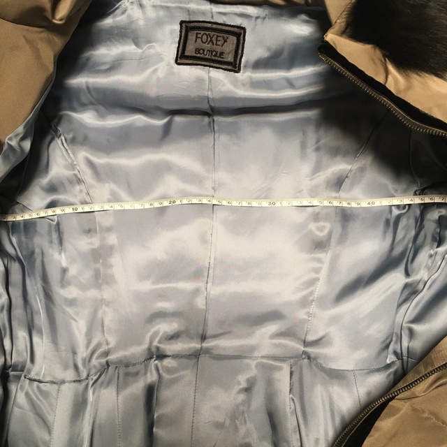 FOXEY - 期間限定お値下げ!フォクシー ドレスダウンコート 38の通販 FOXEY - 期間限定お値下げ!フォクシー ドレスダウンコート 38の通販