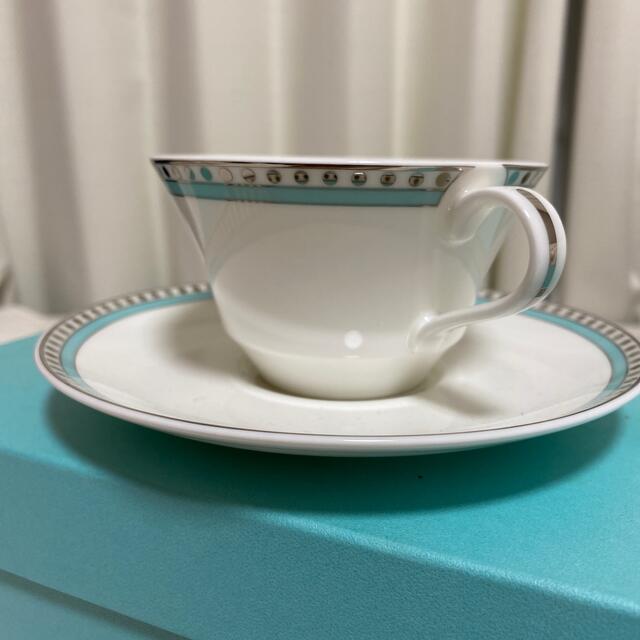 Tiffany & Co.(ティファニー)のTIFFANY&COティファニーティー　カップセット インテリア/住まい/日用品のキッチン/食器(グラス/カップ)の商品写真