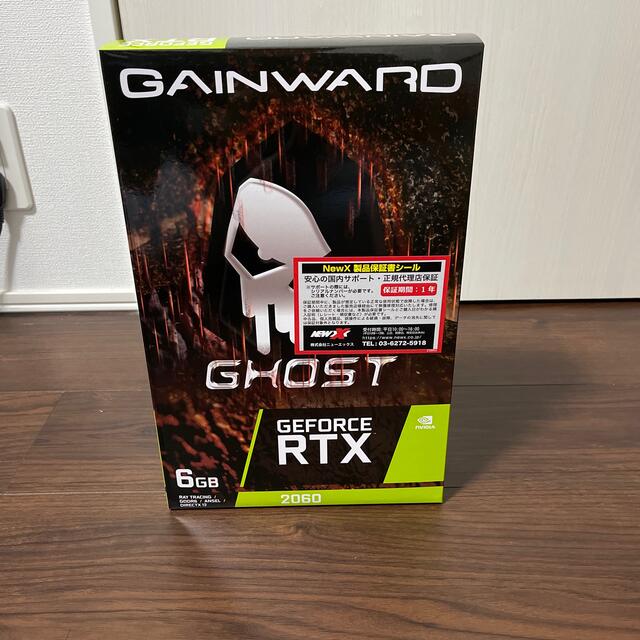 【新品未開封】GeForce RTX 2060 GHOST 6G GDDR6スマホ/家電/カメラ