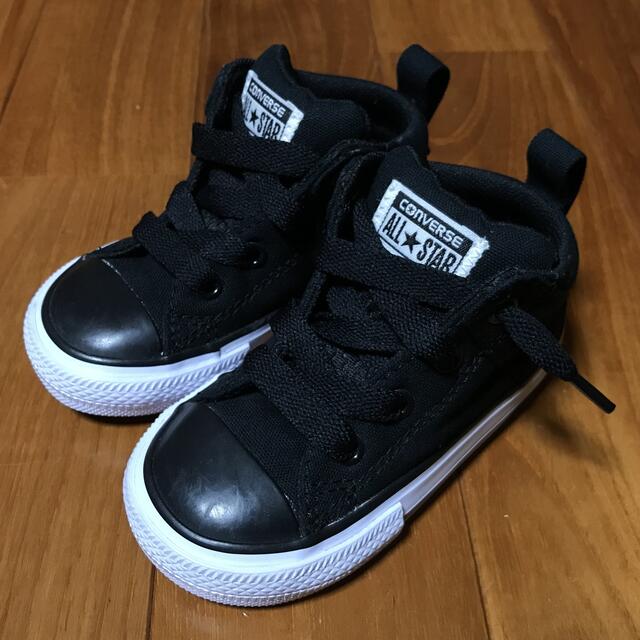 CONVERSE(コンバース)のコンバスオールスター 13cm ブラック キッズ/ベビー/マタニティのベビー靴/シューズ(~14cm)(スニーカー)の商品写真