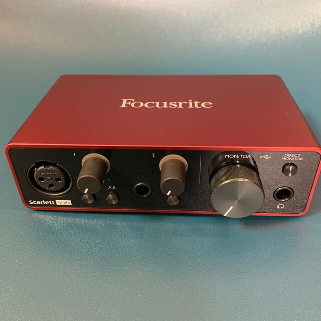 FOCUSRITE フォーカスライト Scarlett Solo gen. 3 2