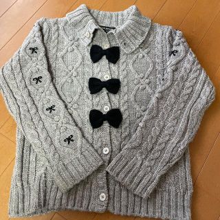 ポンポネット(pom ponette)のポンポネット pom ponettoニット　カーディガン　140(カーディガン)