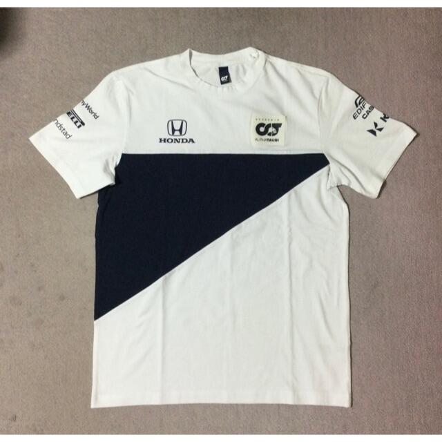 スクーデリアアルファタウリ ロゴ Tシャツ ネイビー 新品・未使用 サイズM