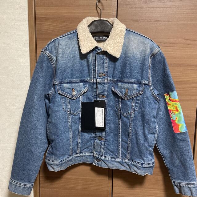 quot表地タグ付 CHRISTIAN DADA Boa Denim Jacket