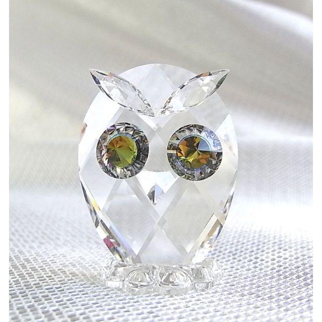 SWAROVSKI - ☆本物美品スワロフスキー置物 フクロウの通販 by ちこ