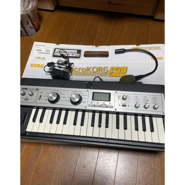 KORG(コルグ)のMicro korg XL ボコーダー シンセサイザー 楽器の鍵盤楽器(キーボード/シンセサイザー)の商品写真