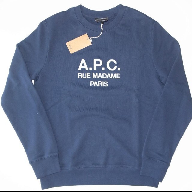 A.P.C.トレーナー　ネイビー　Sサイズ