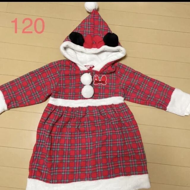 Disney(ディズニー)のディズニー　クリスマス キッズ/ベビー/マタニティのキッズ服女の子用(90cm~)(ワンピース)の商品写真