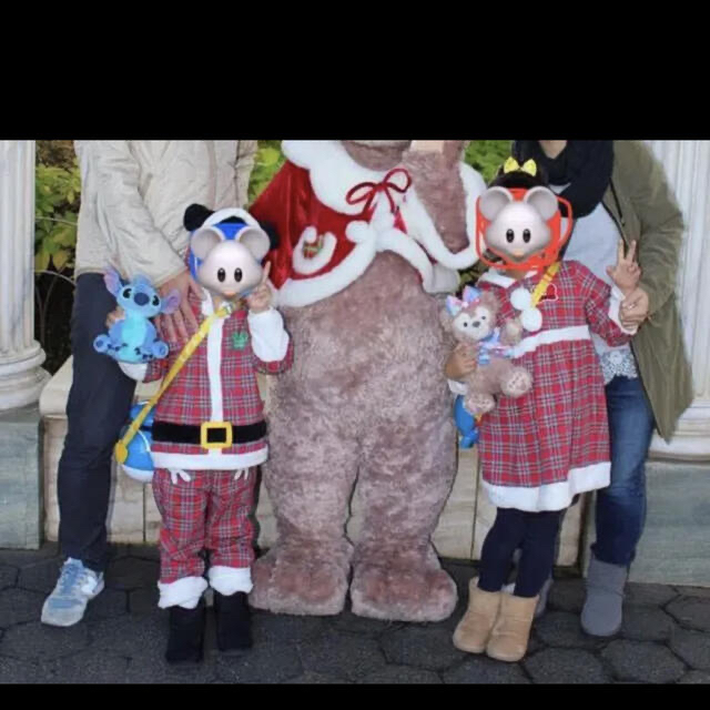 Disney(ディズニー)のディズニー　クリスマス キッズ/ベビー/マタニティのキッズ服女の子用(90cm~)(ワンピース)の商品写真