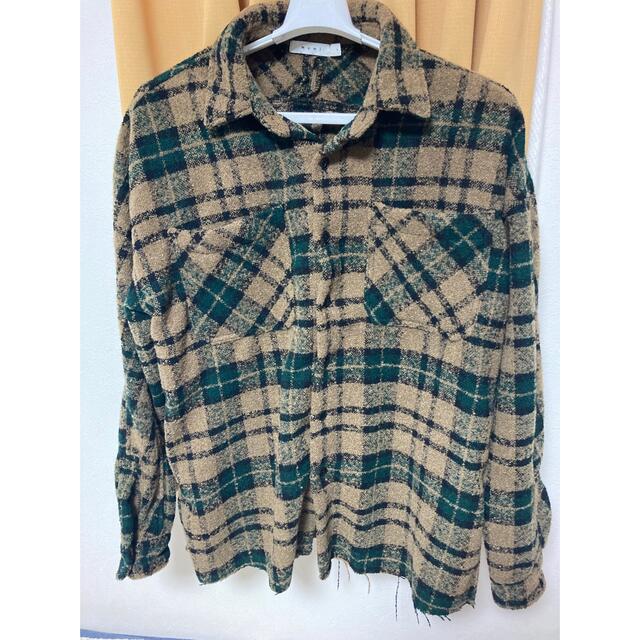 FEAR OF GOD(フィアオブゴッド)のMNML ミニマル LOOSE WOVEN FLANNEL SHIRT  メンズのトップス(シャツ)の商品写真