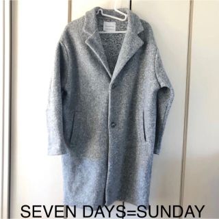 セブンデイズサンデイ(SEVENDAYS=SUNDAY)のセブンデイズサンデイ　フリース　チェスターコート(チェスターコート)