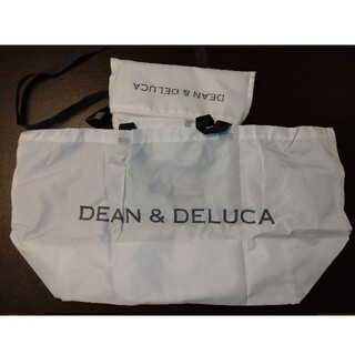 ディーンアンドデルーカ(DEAN & DELUCA)のDEAN＆DELUCA　エコバック　白　縦32cm×横62cm(エコバッグ)