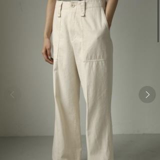 トゥデイフル(TODAYFUL)のTODAYFUL Cottontwill Rough Pants 最終値下げ(カジュアルパンツ)