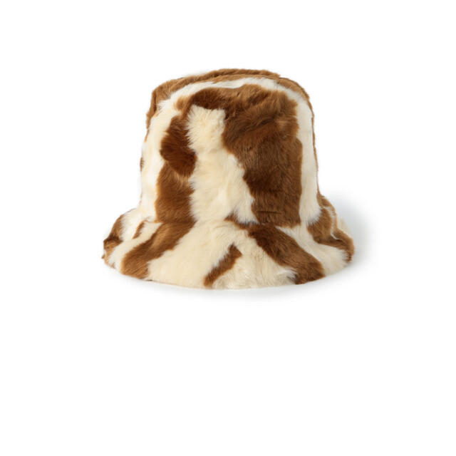 【新品・未使用・タグ付】jakke フェイクファー　バケットハット レディースの帽子(ハット)の商品写真