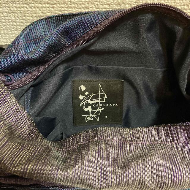 神蔵　(かぐらや) ショルダーバッグ　青紫 レディースのバッグ(ショルダーバッグ)の商品写真