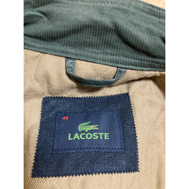 LACOSTE(ラコステ)の【激渋】LACOSTE ラコステ ジャケット グリーン サイズ 46 メンズのジャケット/アウター(ブルゾン)の商品写真