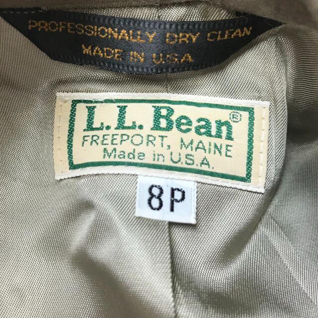 L.L.Bean(エルエルビーン)の【人気】エルエルビーン スタンドカラーツイードジャケット サイズ8P レディース レディースのジャケット/アウター(その他)の商品写真