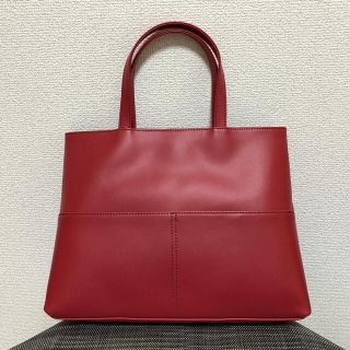 ハマノヒカクコウゲイ(濱野皮革工藝/HAMANO)の値下げしました-HAMANO ハンドバッグ 赤(ハンドバッグ)