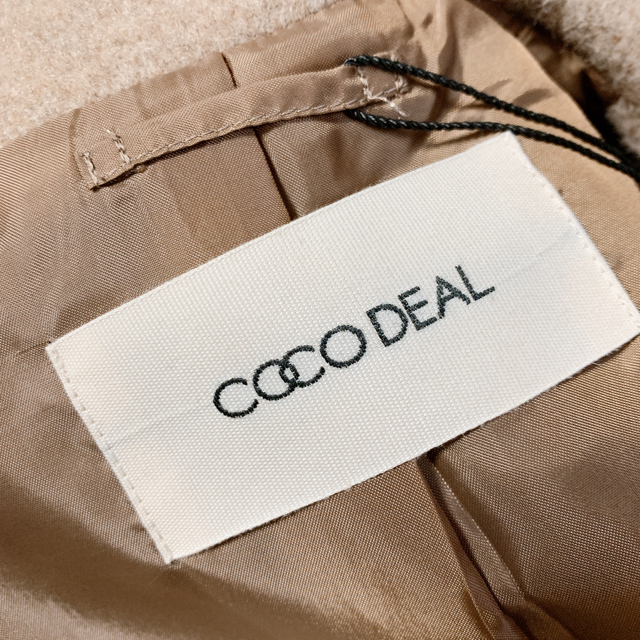 COCO DEAL(ココディール)の【sweetコラボ】ウールトレンチデザインコート COCODEAL ココディール レディースのジャケット/アウター(ロングコート)の商品写真