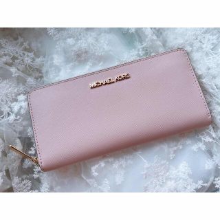 マイケルコース(Michael Kors)のマイケルコース 長財布 ピンク(長財布)