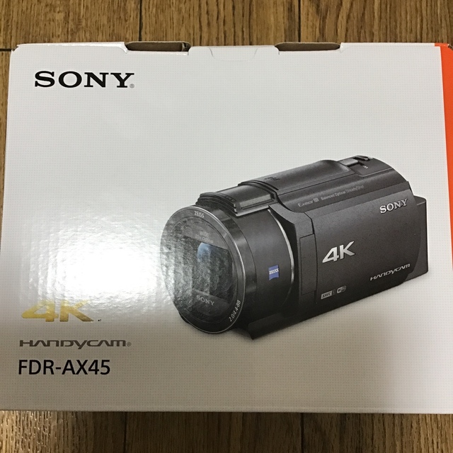 SONY - 新品　SONY デジタル4Kビデオカメラレコーダー FDR-AX45 ブラウン