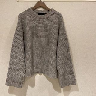 アンユーズド(UNUSED)のUNUSED 17aw 3G クルーネックニット　YOKE stein(ニット/セーター)