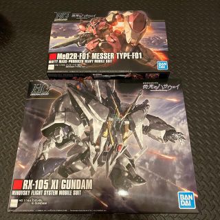 バンダイ(BANDAI)の「HGUC Ξ（クスィー）ガンダム」「HGUC メッサー」 閃光のハサウェイ (模型/プラモデル)