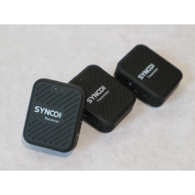 SYNCO-G1(A2)-2.4GHz ワイヤレスピンマイクシステム スマホ/家電/カメラのオーディオ機器(その他)の商品写真