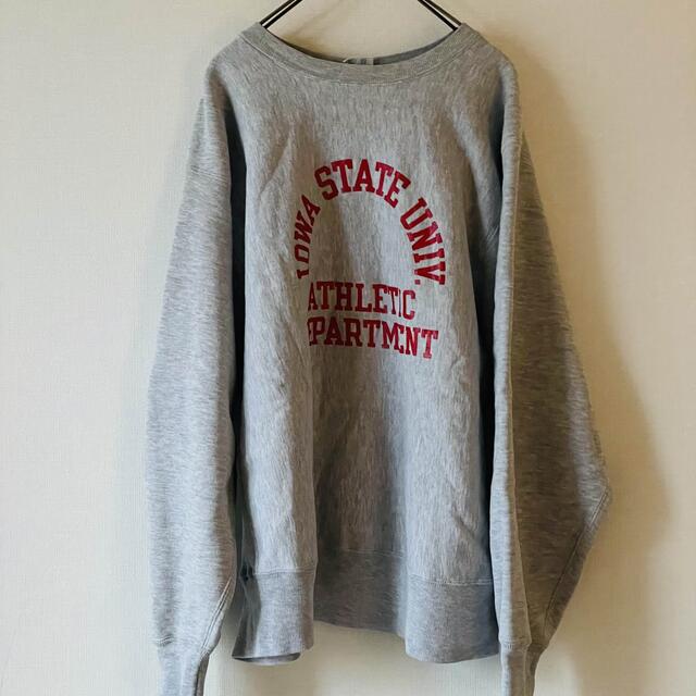 Champion - 希少!80sチャンピオン IOWA STATE 3段 リバース Champion - 希少!80sチャンピオン IOWA STATE 3段 リバース