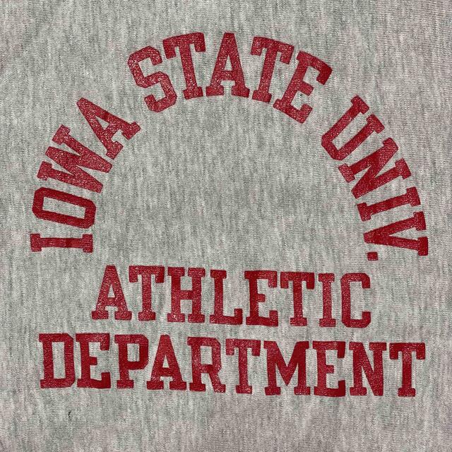 Champion - 希少!80sチャンピオン IOWA STATE 3段 リバース Champion - 希少!80sチャンピオン IOWA STATE 3段 リバース
