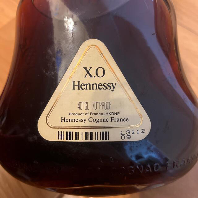 Hennessy ヘネシー XO ブランデー 箱あり 食品/飲料/酒の酒(ブランデー)の商品写真